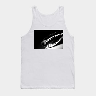 P51 Mustang design in monochromatic Tank Top